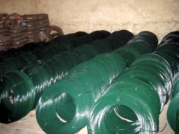 PVC-coated mild steel wire